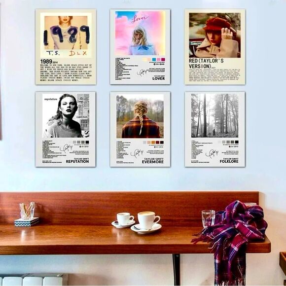 🎁 CUSTOM Taylor Swift Music Classic Series Album Print Wall Art Room Home Decor - Picture 2 of 16